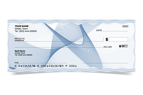 Bank check-design